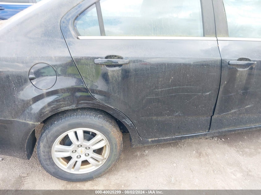 2012 Chevrolet Sonic Lt VIN: 1G1JC5SH5C4161946 Lot: 40025299