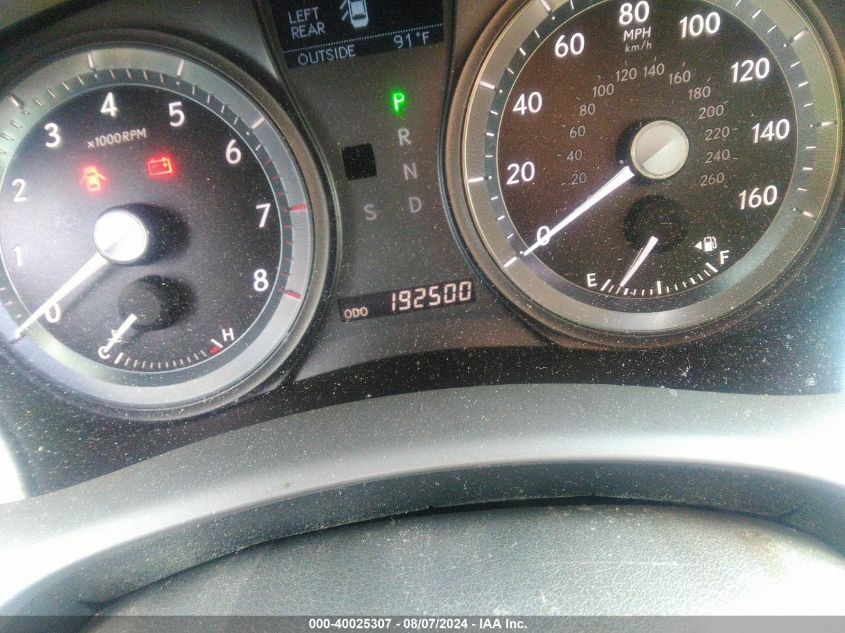 2008 Lexus Es 350 VIN: JTHBJ46G282217386 Lot: 40025307