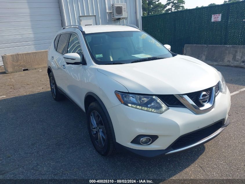 2016 Nissan Rogue Sl VIN: JN8AT2MV8GW138846 Lot: 40025310