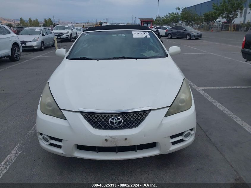 2007 Toyota Camry Solara Se VIN: 4T1FA38P37U134977 Lot: 40025313