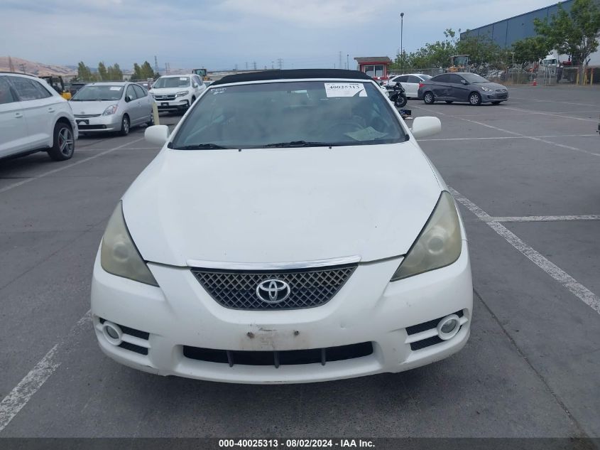 2007 Toyota Camry Solara Se VIN: 4T1FA38P37U134977 Lot: 40025313