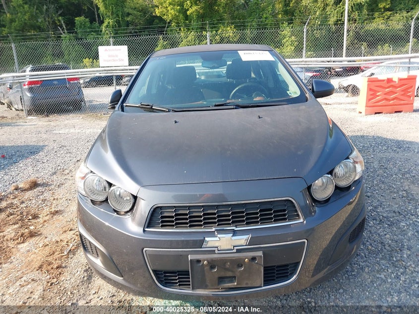 2012 Chevrolet Sonic 2Lt VIN: 1G1JC5SHXC4231392 Lot: 40025325