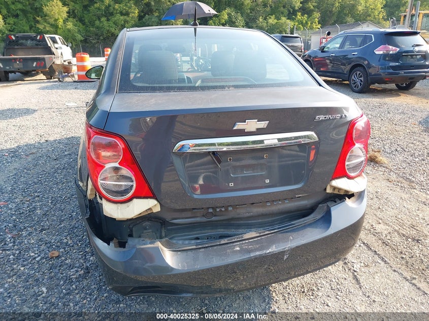 2012 Chevrolet Sonic 2Lt VIN: 1G1JC5SHXC4231392 Lot: 40025325