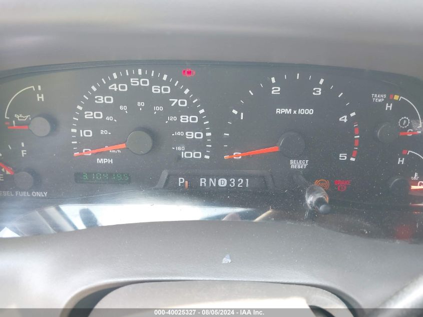 2004 Ford F-350 Lariat/Xl/Xlt VIN: 1FTSW30P04EC21547 Lot: 40025327