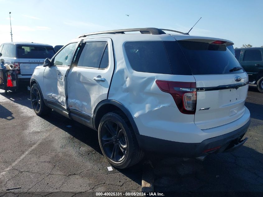 VIN 1FM5K8GT4EGC48146 2014 FORD EXPLORER no.3