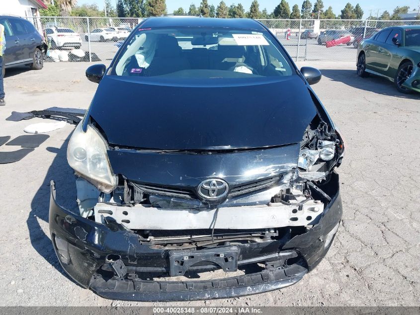 2013 Toyota Prius Two VIN: JTDKN3DU7D5635489 Lot: 40025348