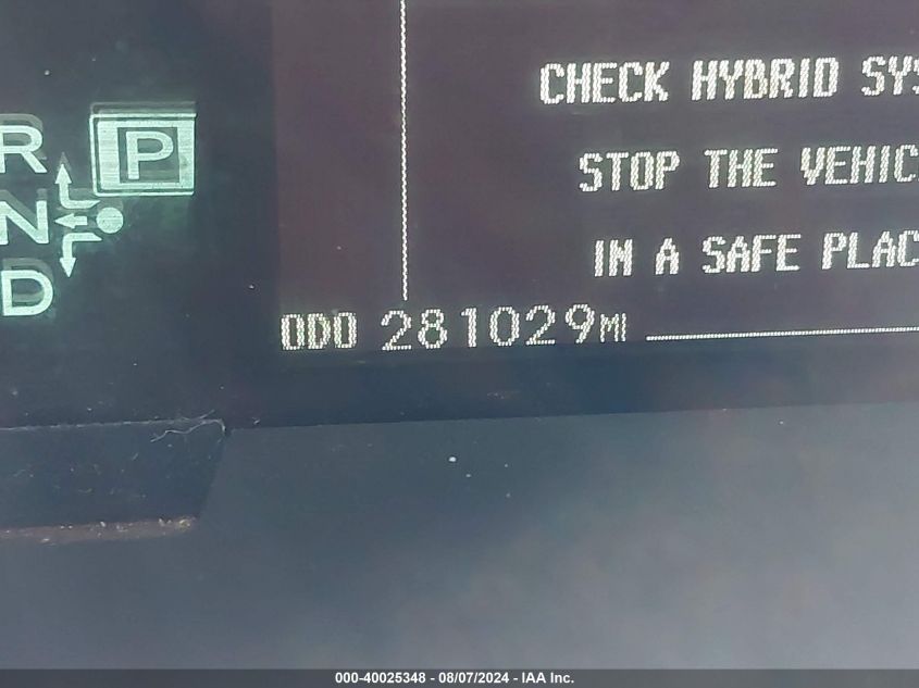 2013 Toyota Prius Two VIN: JTDKN3DU7D5635489 Lot: 40025348