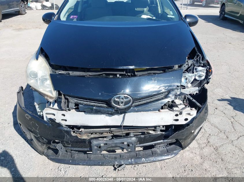 2013 Toyota Prius Two VIN: JTDKN3DU7D5635489 Lot: 40025348