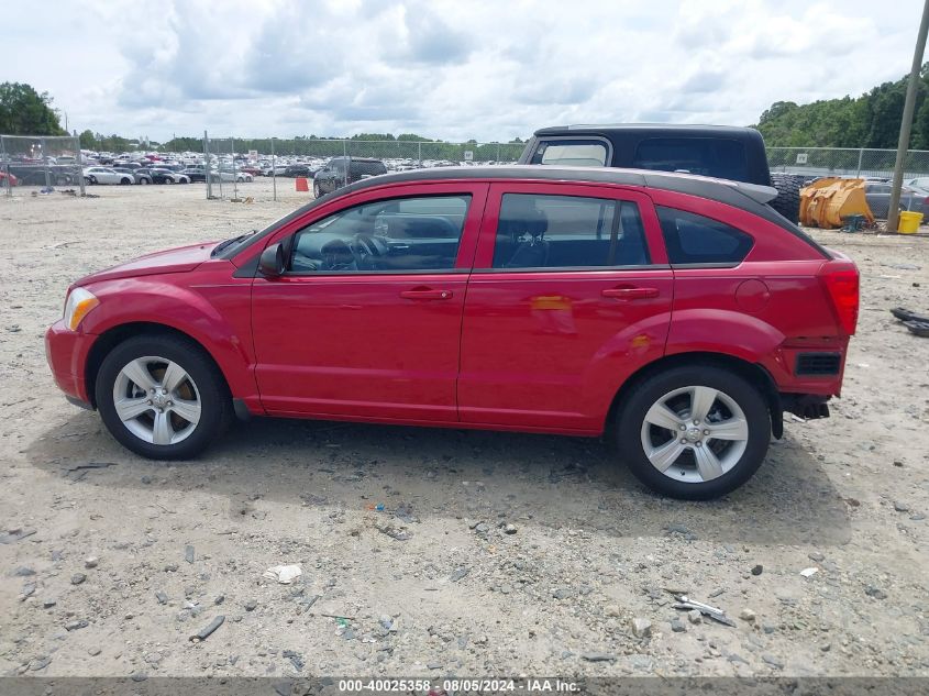 2012 Dodge Caliber Sxt VIN: 1C3CDWDAXCD529187 Lot: 40025358