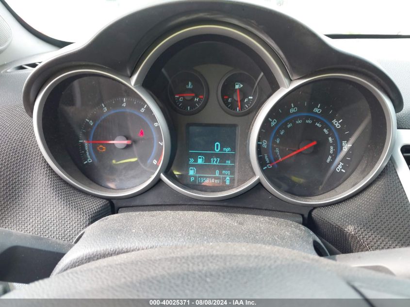 2012 Chevrolet Cruze Lt VIN: 1G1PE5SC9C7129640 Lot: 40025371