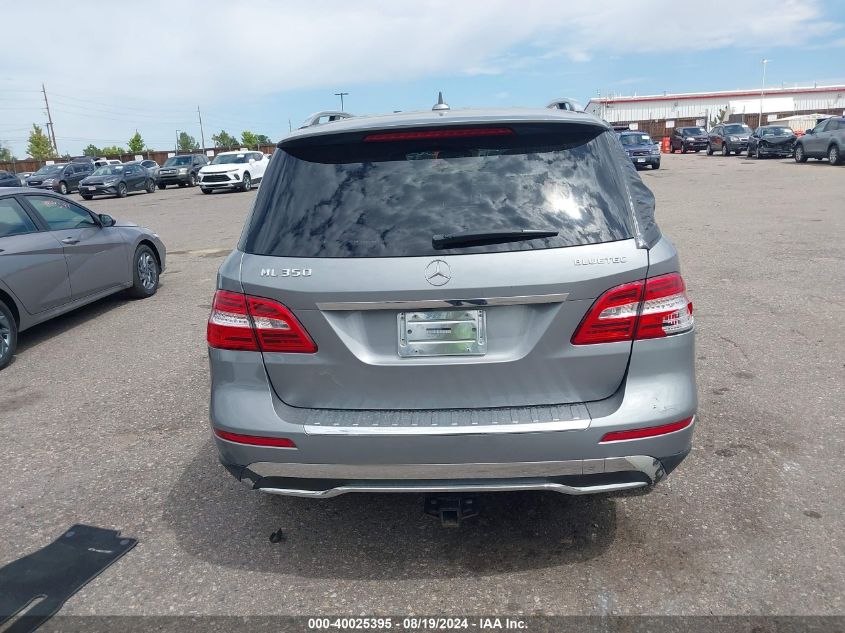 2014 Mercedes-Benz Ml 350 Bluetec 4Matic VIN: 4JGDA2EB7EA392329 Lot: 40025395