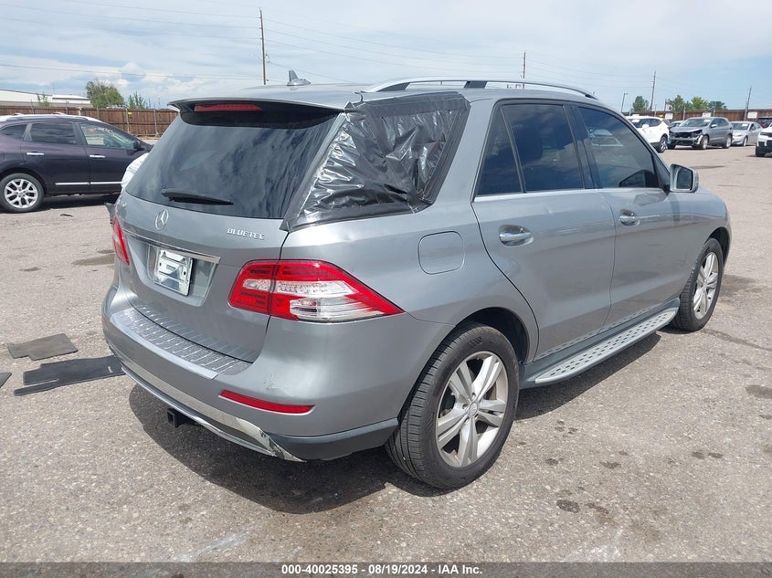 2014 MERCEDES-BENZ ML 350 BLUETEC 4MATIC - 4JGDA2EB7EA392329