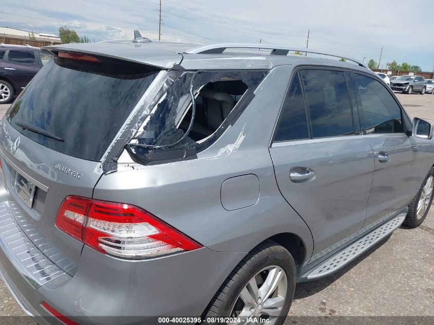 2014 MERCEDES-BENZ ML 350 BLUETEC 4MATIC - 4JGDA2EB7EA392329