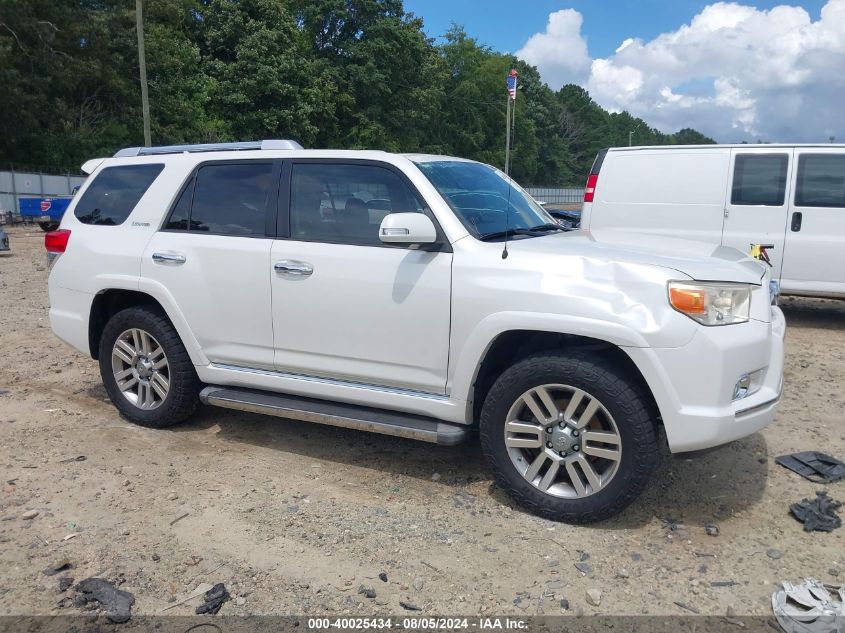 2010 Toyota 4Runner Limited V6 VIN: JTEZU5JR1A5012504 Lot: 40025434