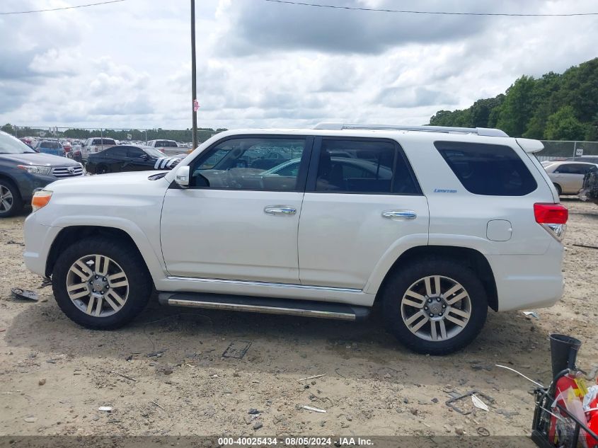 2010 Toyota 4Runner Limited V6 VIN: JTEZU5JR1A5012504 Lot: 40025434