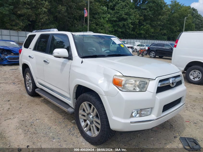 2010 Toyota 4Runner Limited V6 VIN: JTEZU5JR1A5012504 Lot: 40025434