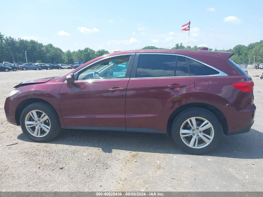 2014 Acura Rdx VIN: 5J8TB4H52EL017260 Lot: 40025436