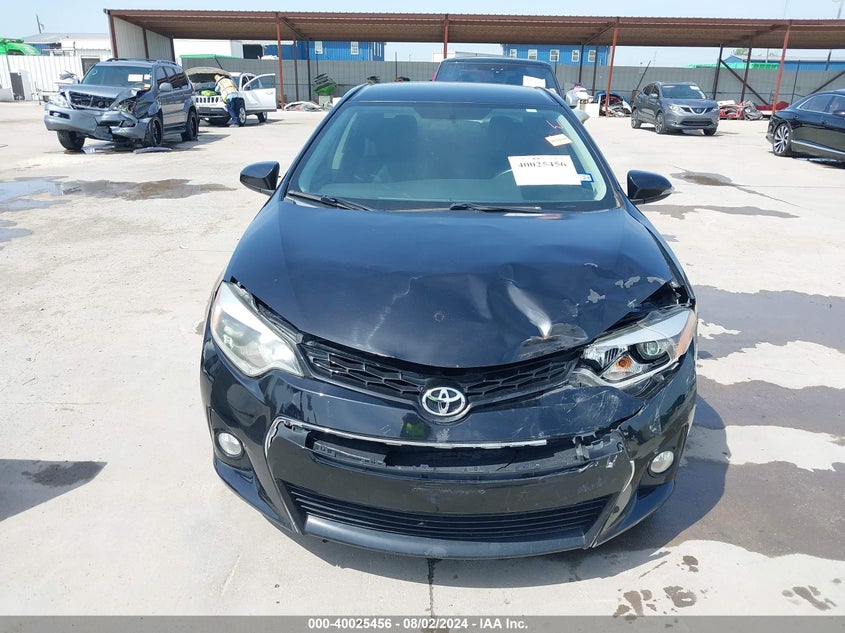 2014 TOYOTA COROLLA S PLUS - 5YFBURHE8EP166751