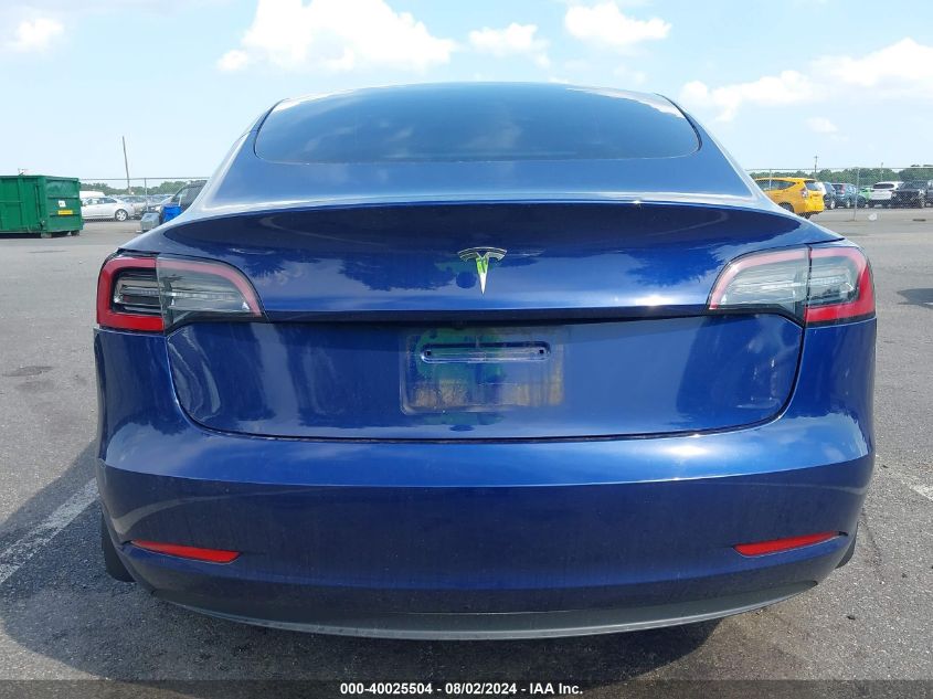 2023 Tesla Model 3 Rear-Wheel Drive VIN: 5YJ3E1EA4PF501863 Lot: 40025504