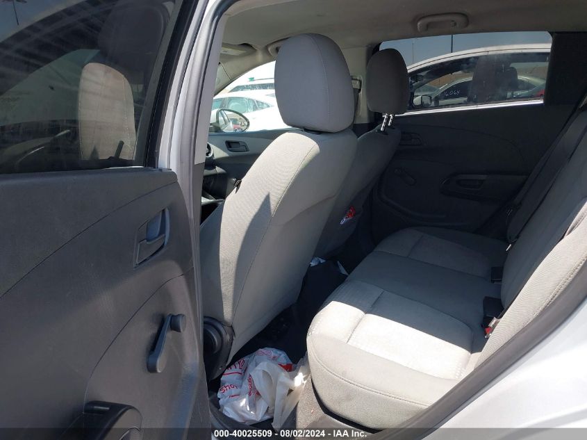 2019 Chevrolet Sonic Lt Auto VIN: 1G1JG6SB2K4136832 Lot: 40025509