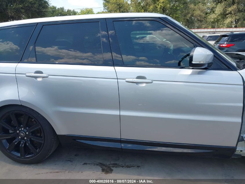 2019 Land Rover Range Rover Sport Hse Mhev VIN: SALWR2RUXKA873696 Lot: 40025516