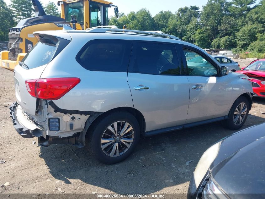 2019 Nissan Pathfinder S VIN: 5N1DR2MM5KC654389 Lot: 40025534