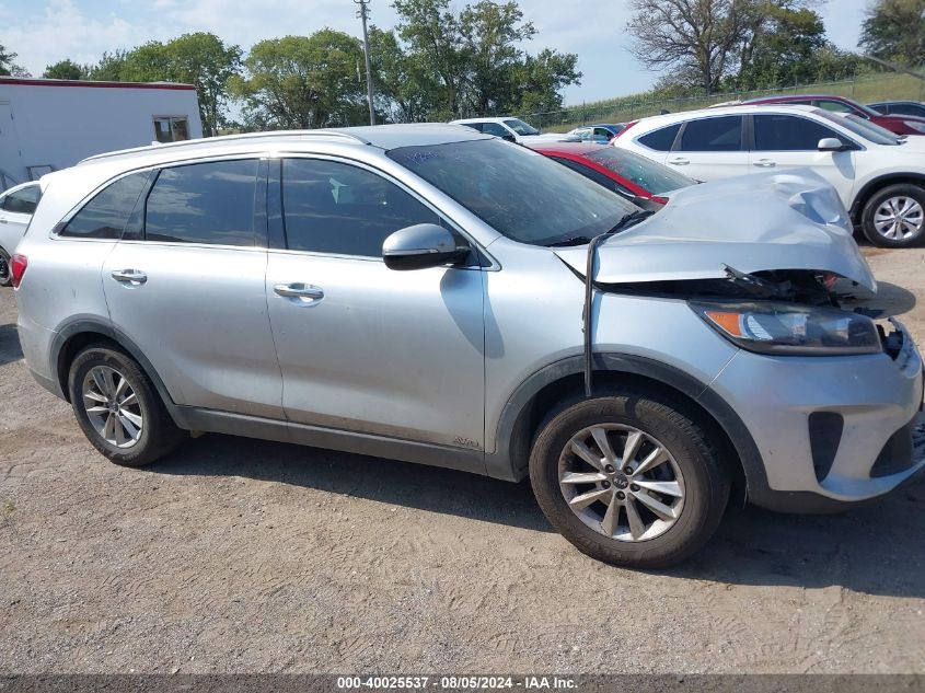 2019 Kia Sorento 2.4L Lx VIN: 5XYPGDA30KG436970 Lot: 40025537