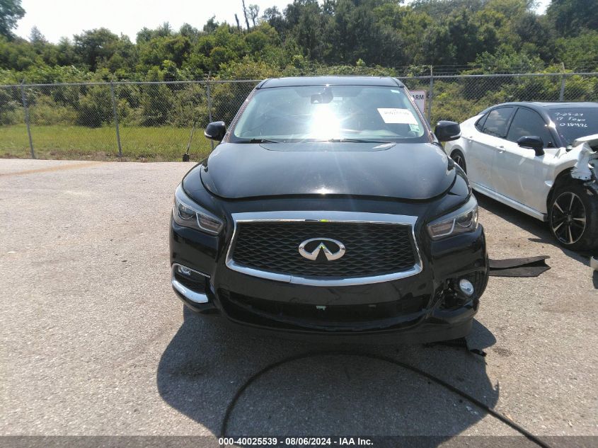 2019 Infiniti Qx60 Pure VIN: 5N1DL0MN4KC533075 Lot: 40025539