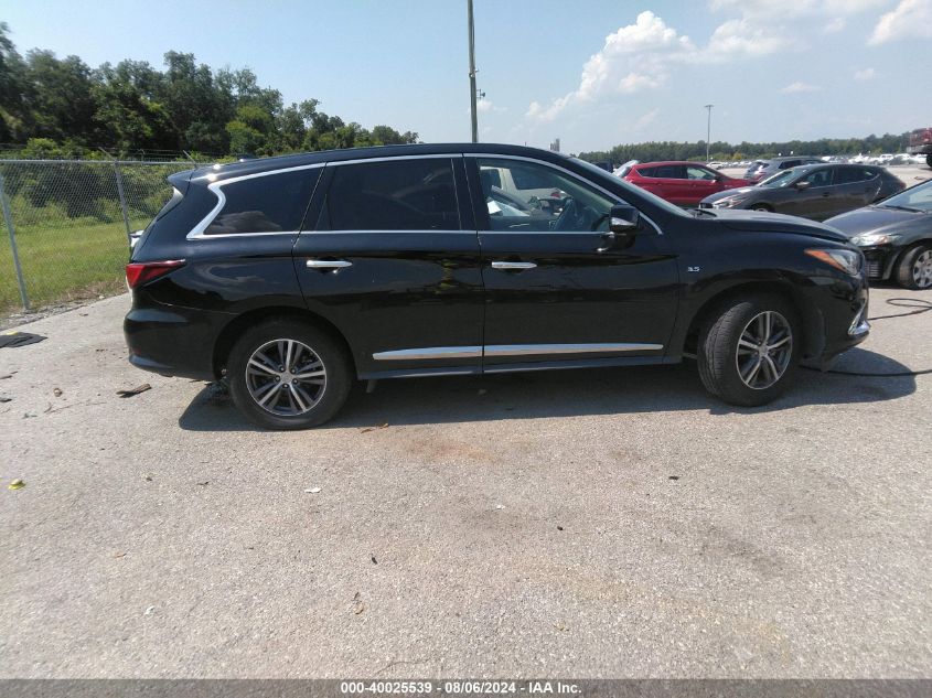 2019 Infiniti Qx60 Pure VIN: 5N1DL0MN4KC533075 Lot: 40025539