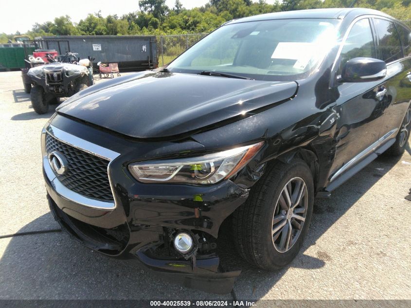 2019 Infiniti Qx60 Pure VIN: 5N1DL0MN4KC533075 Lot: 40025539