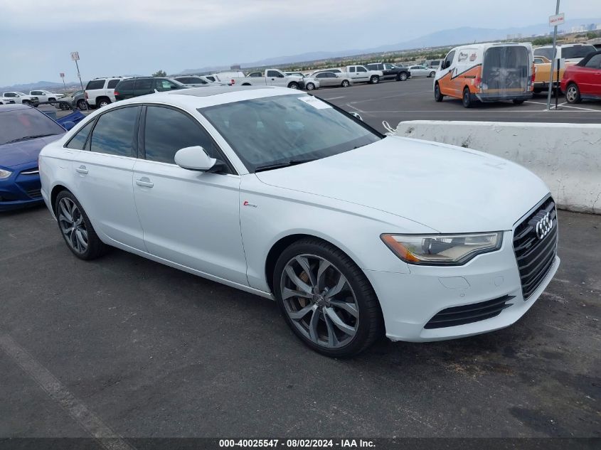 2013 Audi A6 3.0T Premium VIN: WAUGGAFC7DN077097 Lot: 40025547