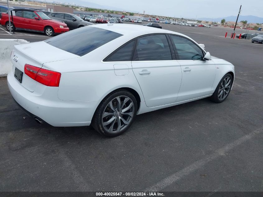 2013 Audi A6 3.0T Premium VIN: WAUGGAFC7DN077097 Lot: 40025547