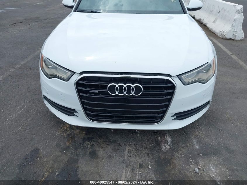 2013 Audi A6 3.0T Premium VIN: WAUGGAFC7DN077097 Lot: 40025547