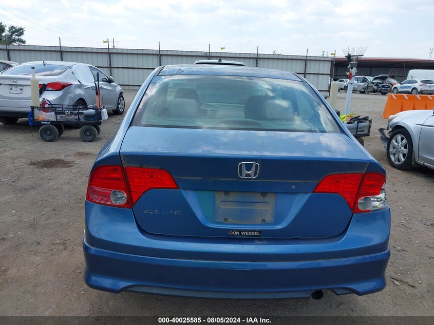 2007 Honda Civic Ex VIN: 1HGFA16877L089635 Lot: 40025585