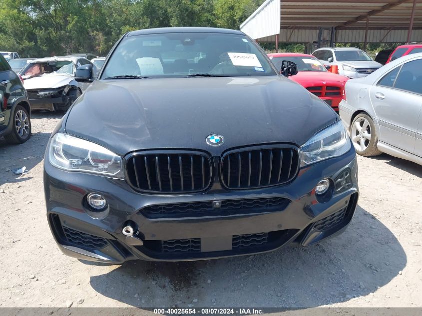 2018 BMW X6 xDrive50I VIN: 5UXKU6C58J0W39038 Lot: 40025654