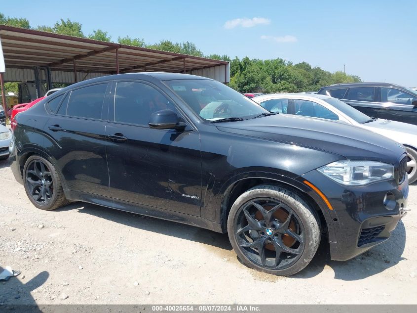 2018 BMW X6 xDrive50I VIN: 5UXKU6C58J0W39038 Lot: 40025654