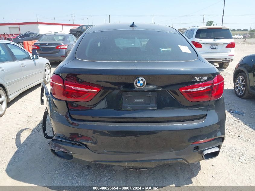 2018 BMW X6 xDrive50I VIN: 5UXKU6C58J0W39038 Lot: 40025654