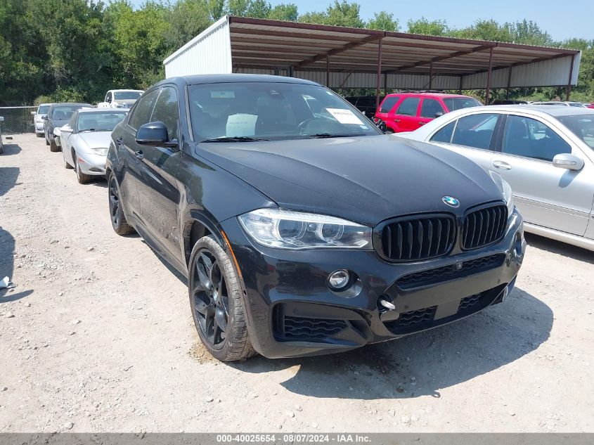 VIN 5UXKU6C58J0W39038 2018 BMW X6 no.1