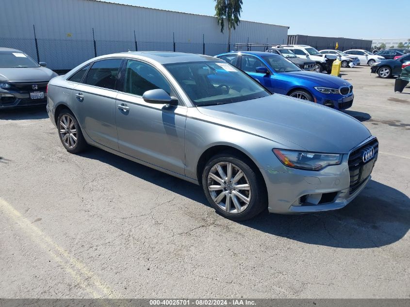 2014 Audi A6 2.0T Premium VIN: WAUGFAFC2EN061796 Lot: 40025701