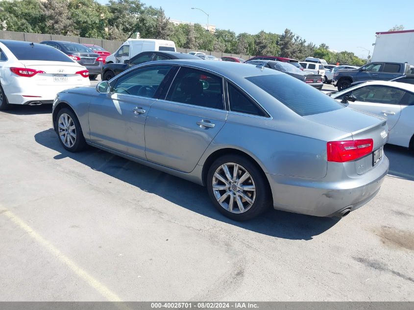 2014 Audi A6 2.0T Premium VIN: WAUGFAFC2EN061796 Lot: 40025701