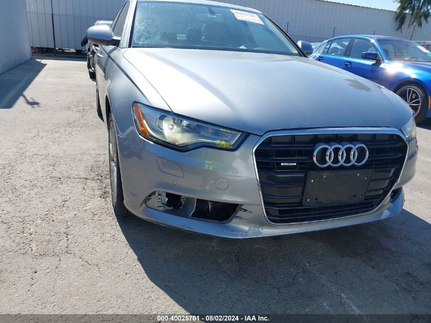 2014 Audi A6 2.0T Premium VIN: WAUGFAFC2EN061796 Lot: 40025701