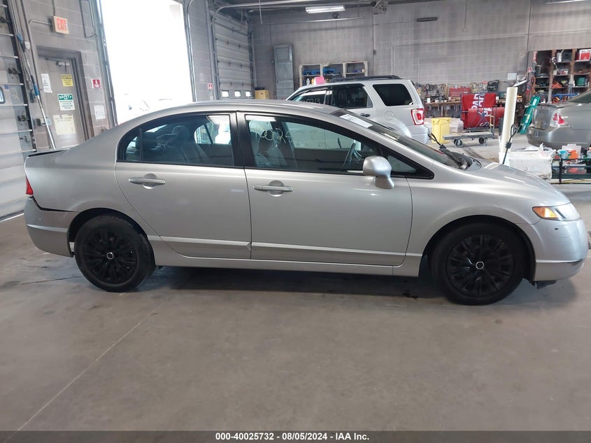 2008 Honda Civic Sdn Lx VIN: 2HGFA165X8H502068 Lot: 40025732