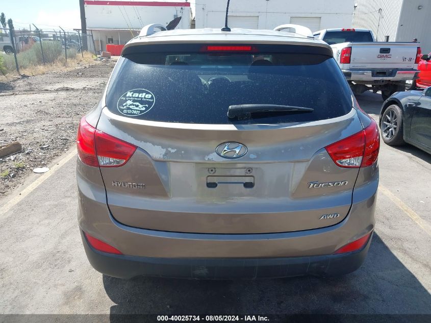 2010 Hyundai Tucson Gls VIN: KM8JUCAC5AU096927 Lot: 40025734