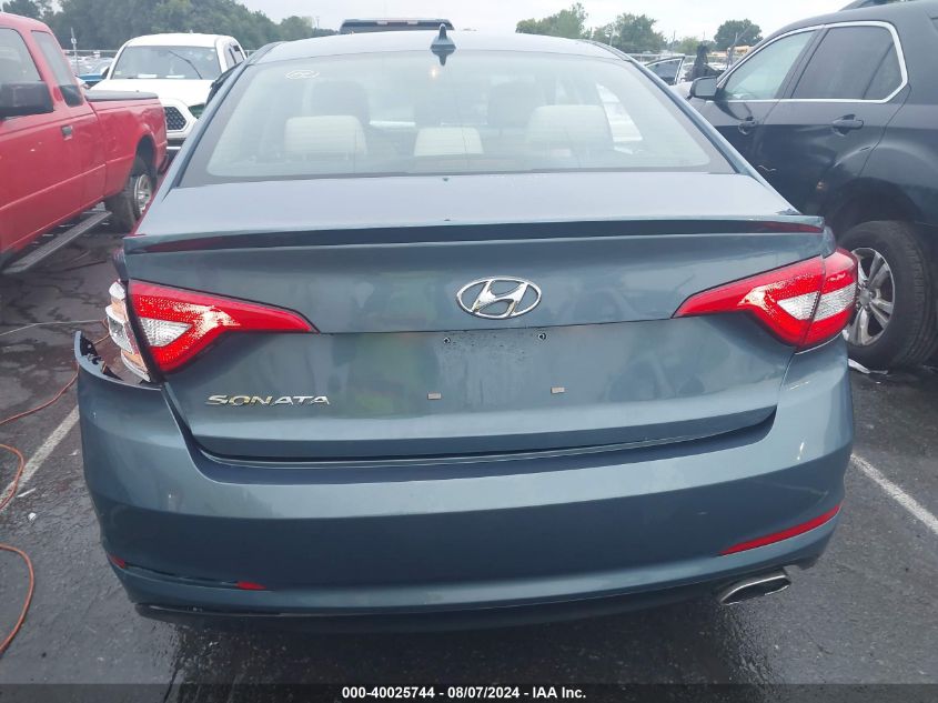 2015 Hyundai Sonata Se VIN: 5NPE24AF8FH201733 Lot: 40025744