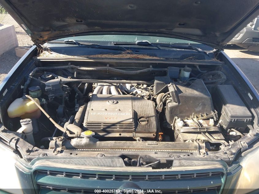 2002 Toyota Highlander Limited V6 VIN: JTEHF21A520055045 Lot: 40025763