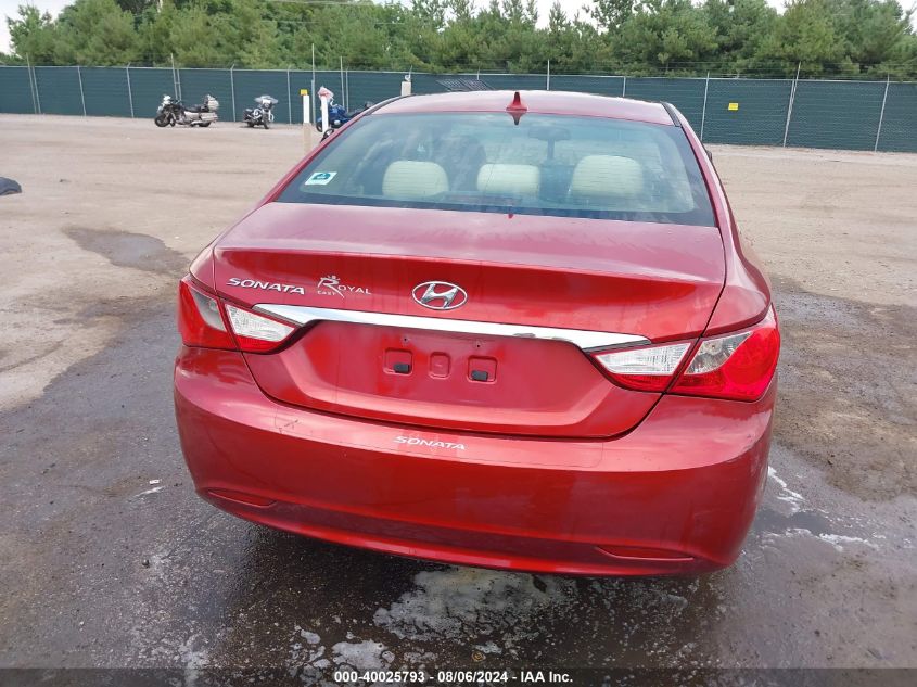 2013 Hyundai Sonata Gls VIN: 5NPEB4AC6DH563658 Lot: 40025793