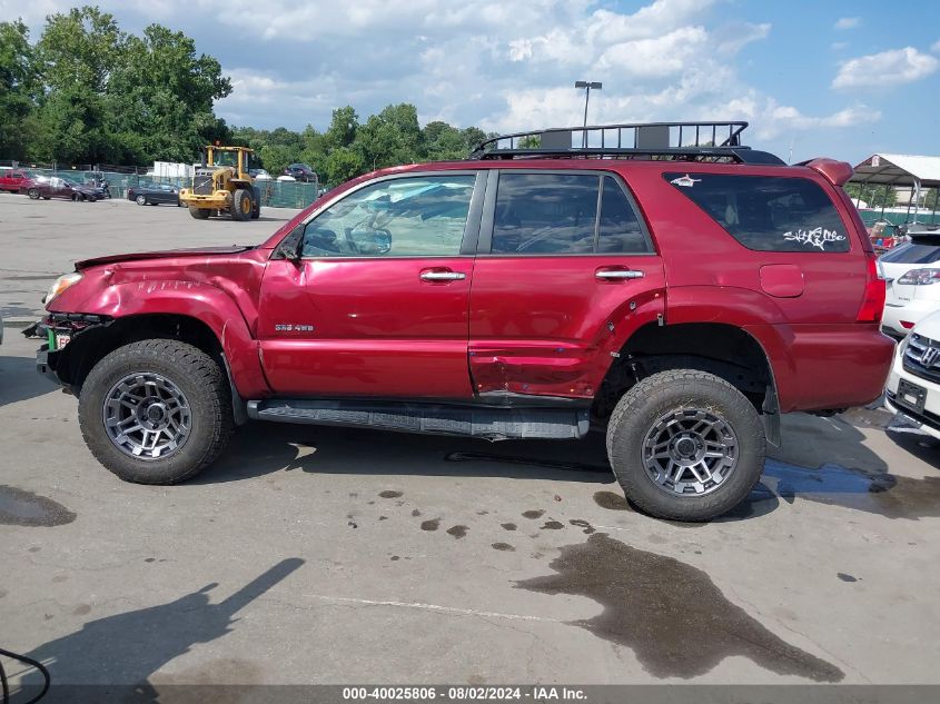 2007 Toyota 4Runner Sr5 V8 VIN: JTEBT14R378039817 Lot: 40025806