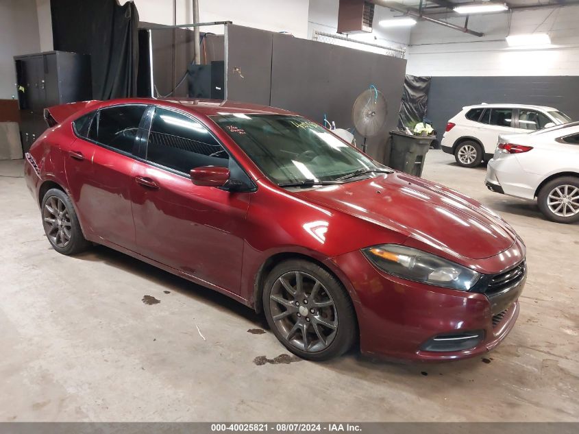 1C3CDFAA1FD375848 2015 Dodge Dart Se