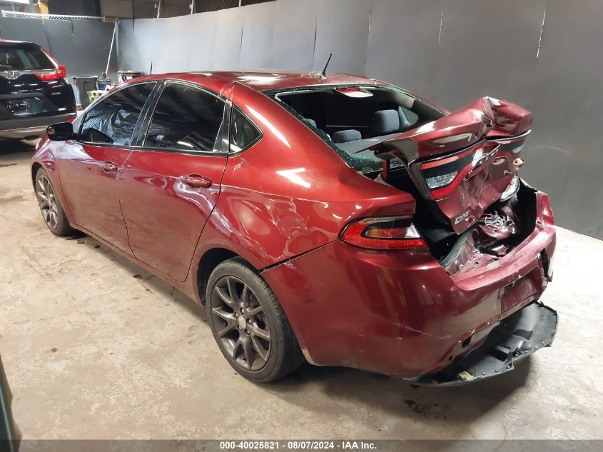 1C3CDFAA1FD375848 2015 Dodge Dart Se