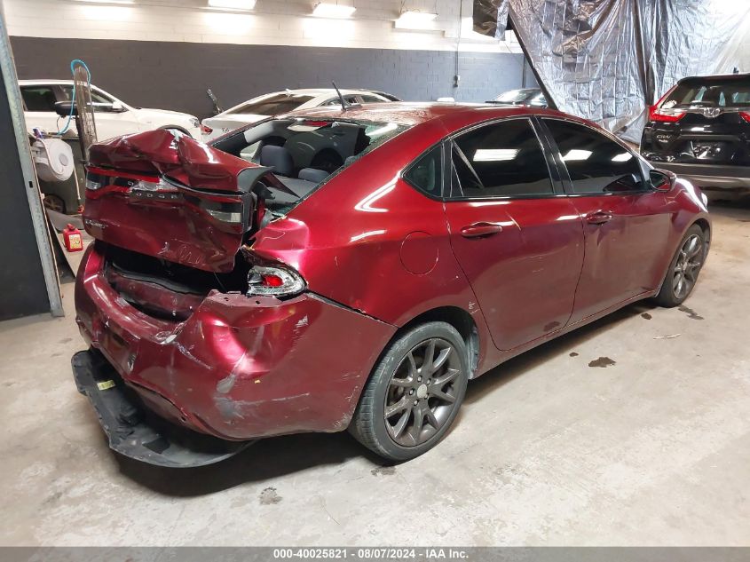1C3CDFAA1FD375848 2015 Dodge Dart Se